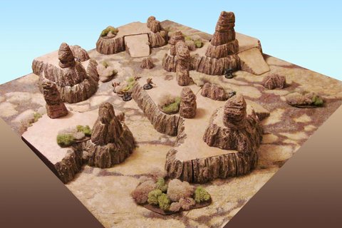mesas de juego deserticas