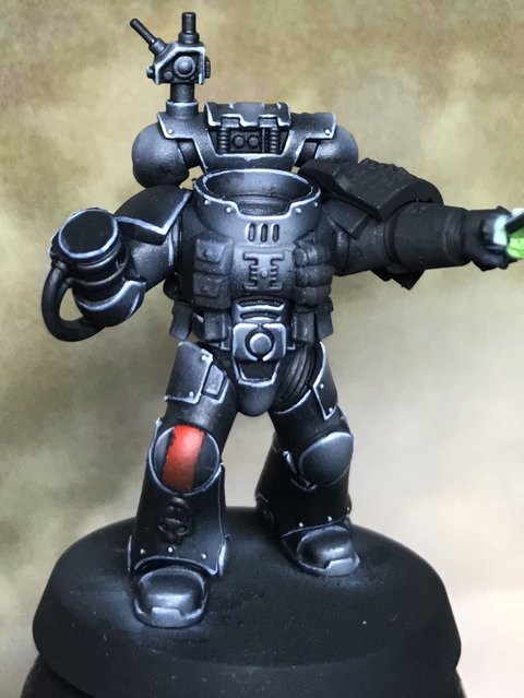 efecto luces pintar figuras warhammer 40k