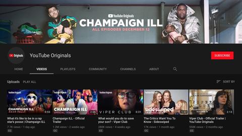las producciones de you tube originals se podrán ver de manera gratuita a partir del 24 de septiembre