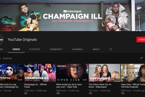 youtube originals gratuito