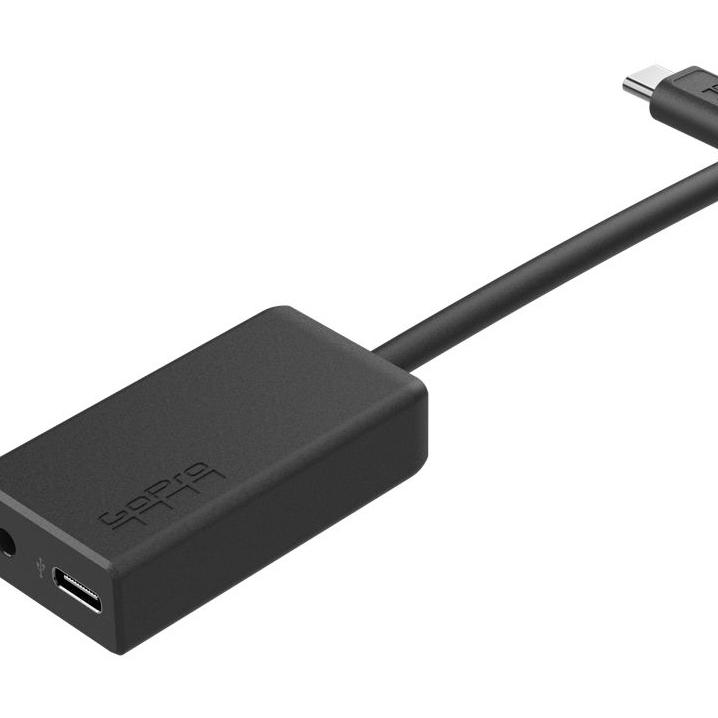 adaptador microfono usb c gopro