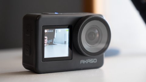 análisis de la cámara de acción a k a s o brave 7