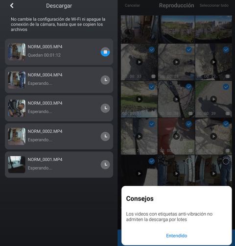 akaso brave 8 transferir videos