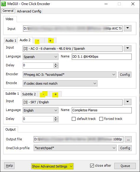 como convertir videos con megui 2
