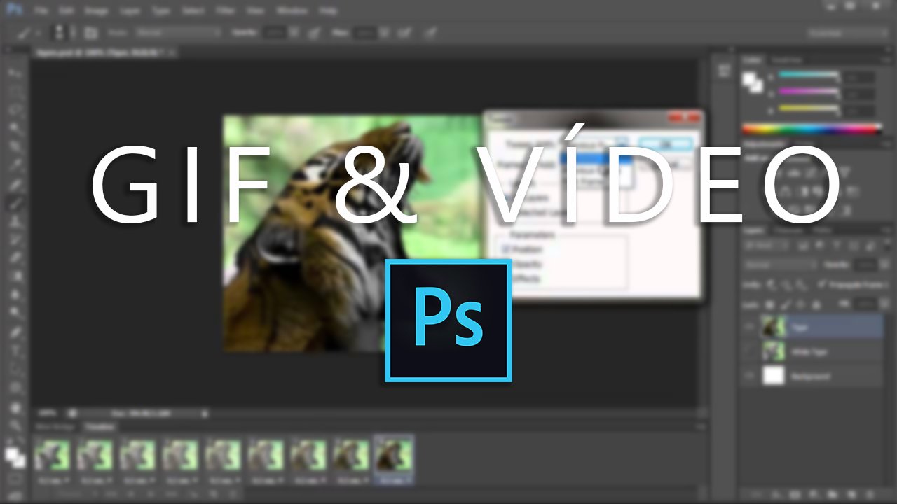como hacer gif photoshop