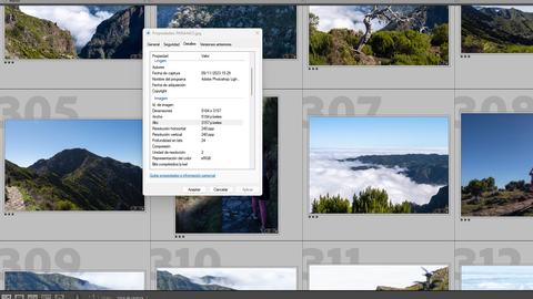 cómo modificar la fecha y hora de captura para varias fotografías en lightroom