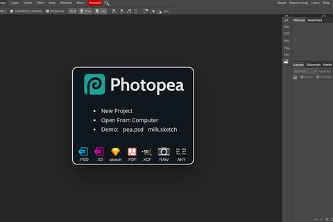 photopea alternativa photoshop online gratuito