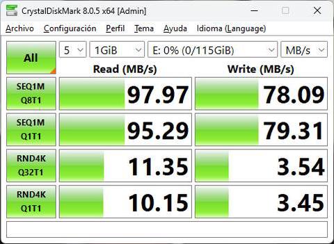 kioxia exceria high endurance 128gb microsdxc velocidad