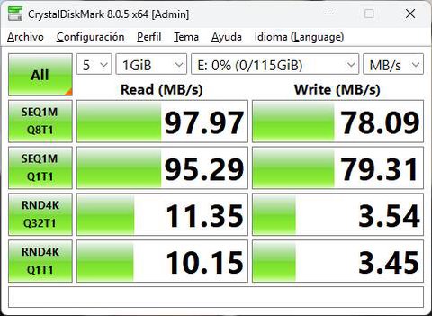 kioxia exceria high endurance 128gb microsdxc velocidad