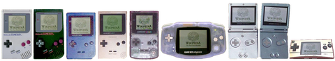 modelos de game boy