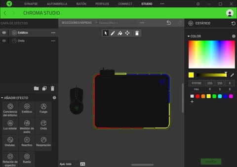 razer firefly v2 iluminacion