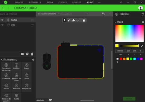 razer firefly v2 iluminacion