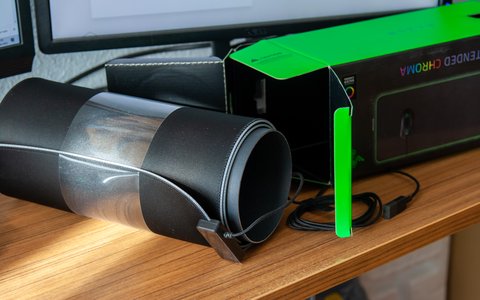 razer goliathus extended chroma empaquetado