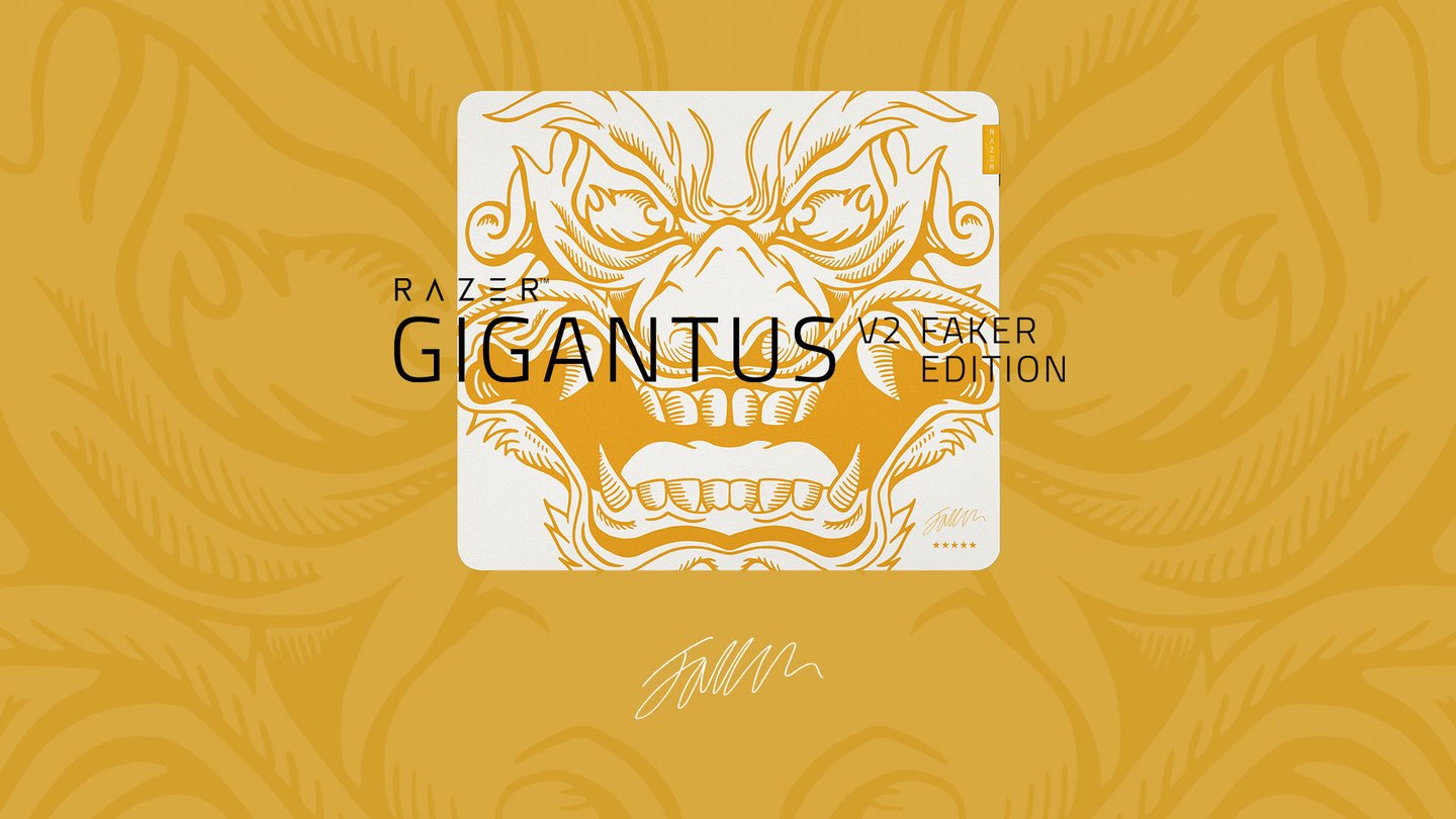 razer lanza gigantus v2 l faker edition
