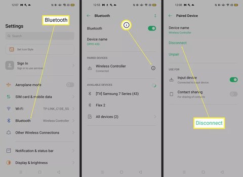 android controlador ps5 conectar