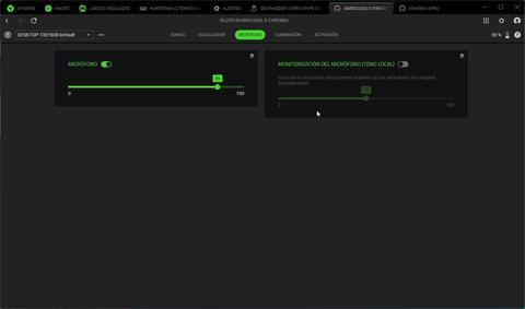 razer barracuda x chroma synapse microfono