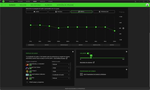 razer blackshark v2 hyperspeed synapse sonido