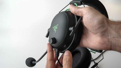 razer blackshark v2 copa izquierda