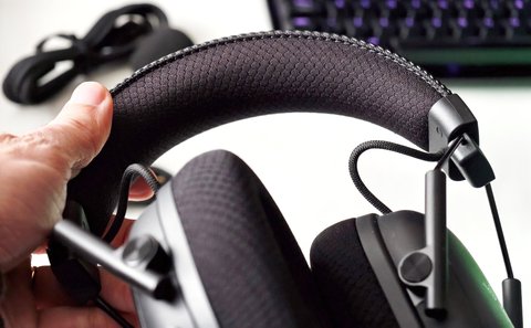 razer blackshark v3 pro acolchado