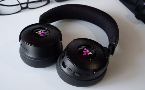 razer kraken v4 pro detalle