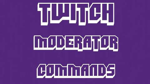 comandos moderador twitch