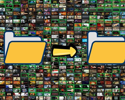 cómo mover los juegos de steam a otra carpeta, disco o p c