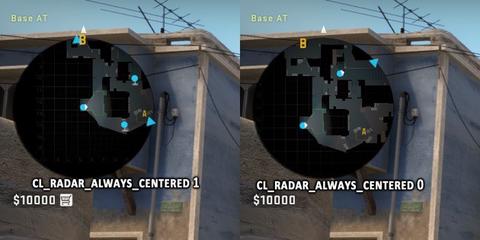 comando csgo radar centrado