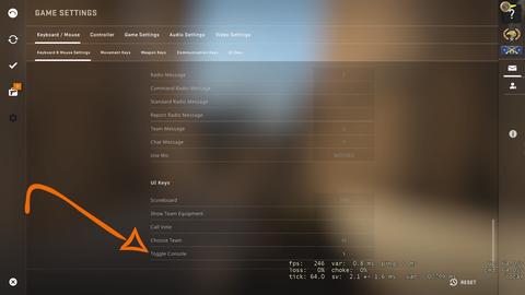 crear server csgo sacar consola 2