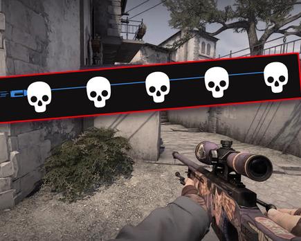 c s g o un jugador se hace un a c e con un disparo de a w p