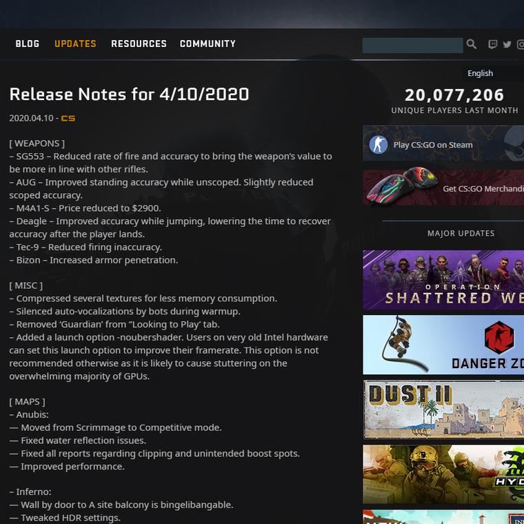 csgo actualizacion 20200410