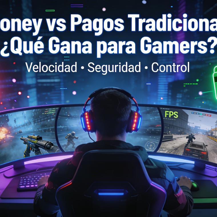 e money vs pagos tradicionales gamers