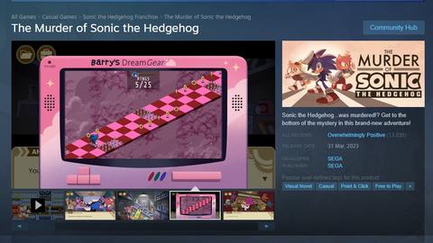 el juego gratuito de sonic del april fool's day se convierte en el título de sega para p c mejor valorado
