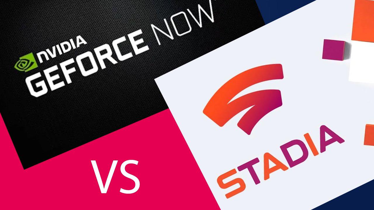 google stadia vs nvidia geforce now