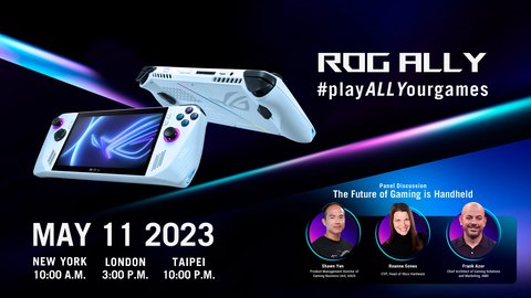 a s u s anuncia r o g ally, la primera consola portátil con windows 11