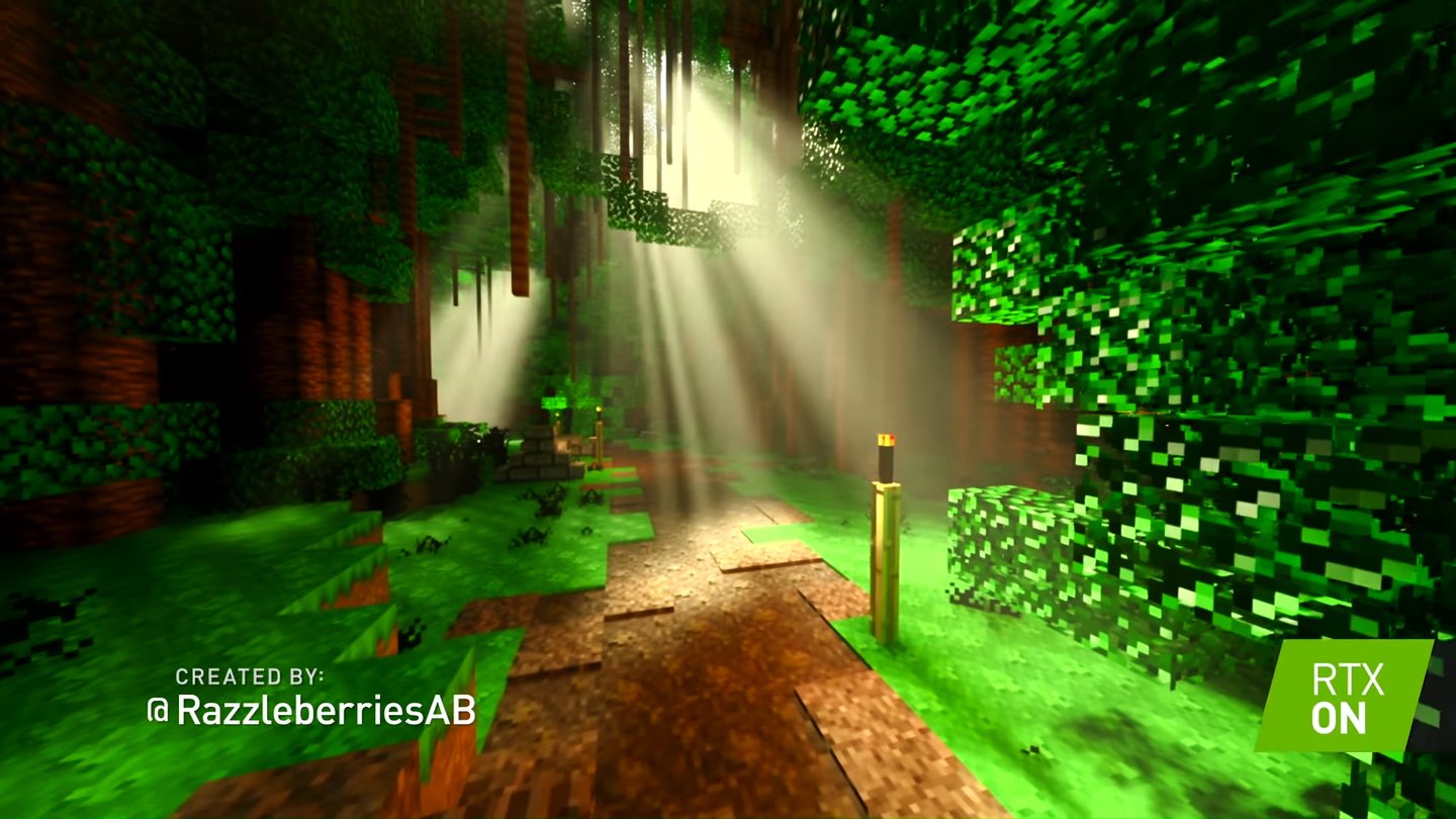 lanzamiento minecraft rtx