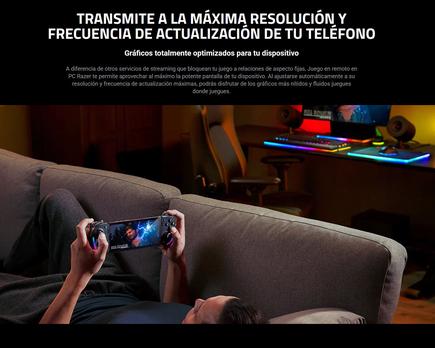 razer lanza un servicio de streaming de juegos de p c a móvil razer p c remote play