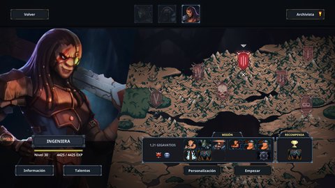 legend of keepers campaña ingeniera