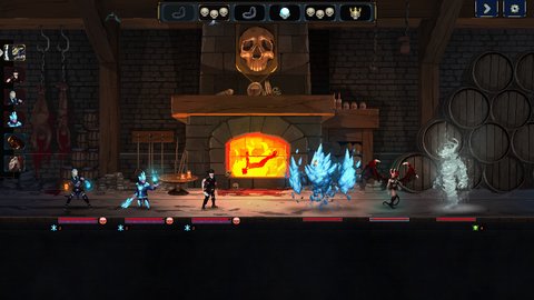 legend of keepers combate aventureros