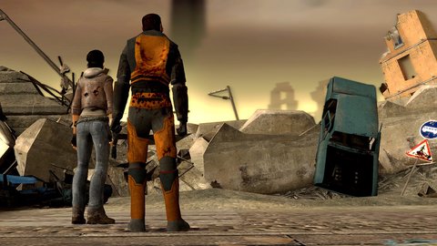 mejores shooters fps gnu linux hl2