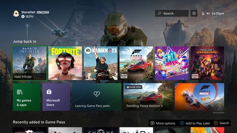 xbox home