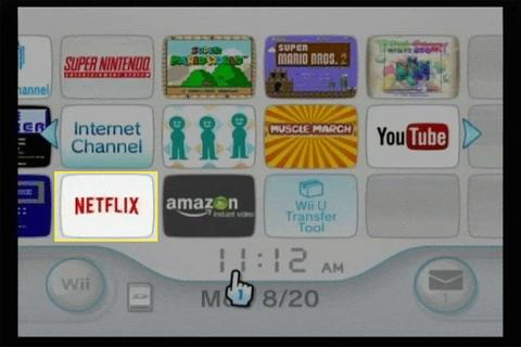 switch netflix wii