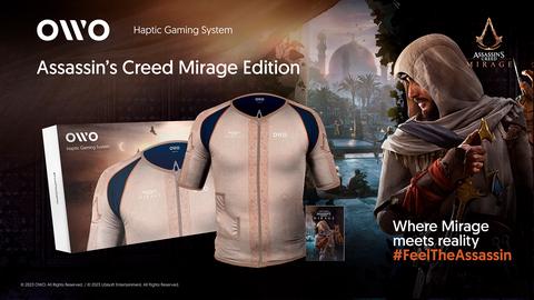 owo se asocia con ubisoft sientete como protagonista assassins creed mirage