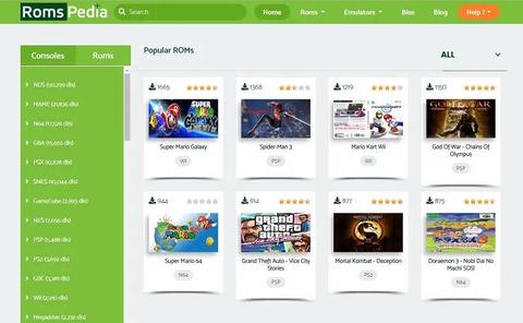roms romspedia