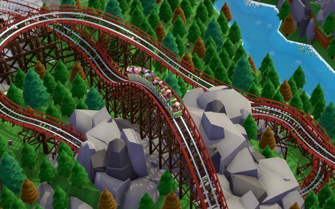 parkitect montaña rusa
