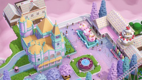 parkitect parque dulces