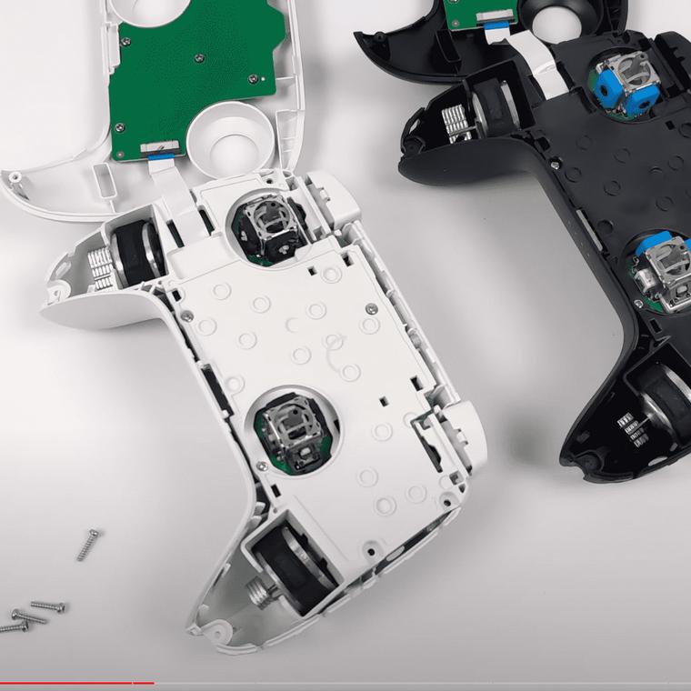 que son joysticks de efecto hall