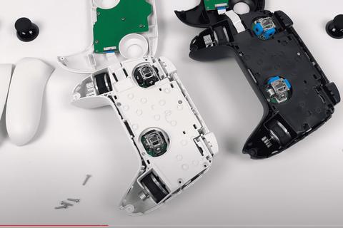 que son joysticks de efecto hall