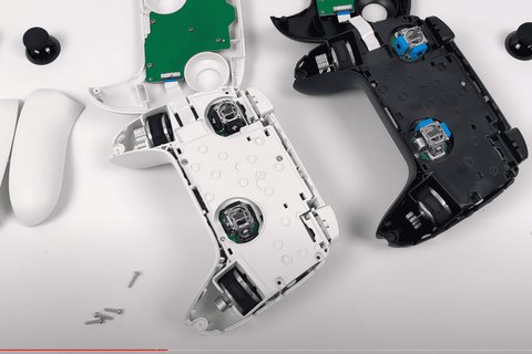 que son joysticks de efecto hall