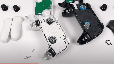 que son joysticks de efecto hall