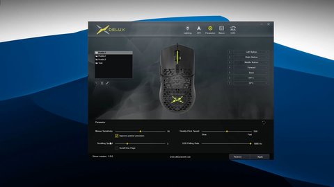 delux m700 software